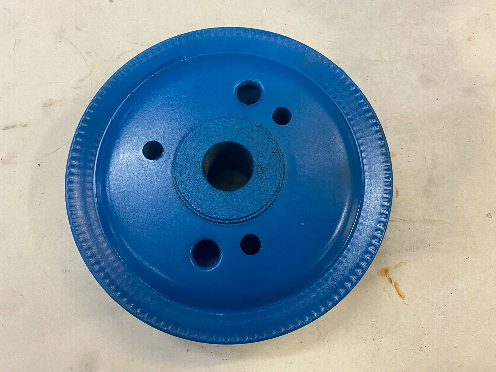 Crusader Pulley 3874412 Harmonic Balancer Mount for early 7.4 2 V Belt. Used / G - Fresh Stock Dated October 2025