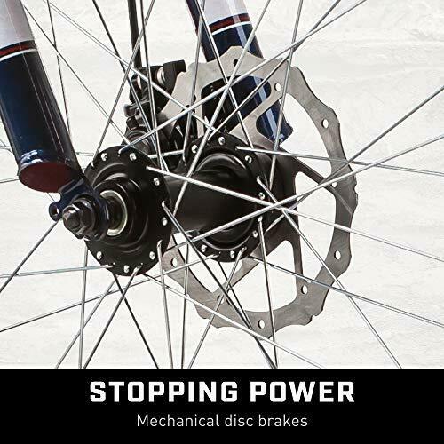 Dolomite Mens Fat Tire Mountain Bike, 26-Inch Wheels, 4-Inch Wide Navy Blue - Fresh Stock Dated October 2025