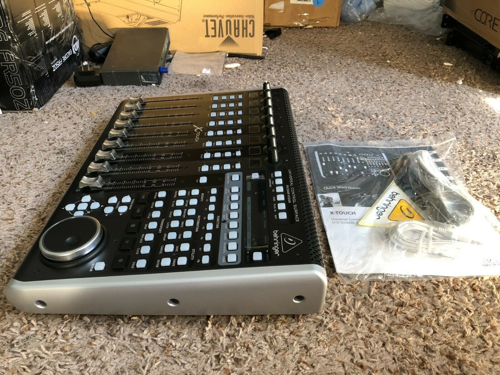 Behringer X-TOUCH Universal DAW Control Surface logic ableton pro tools mackie - Fresh Stock Dated October 2025