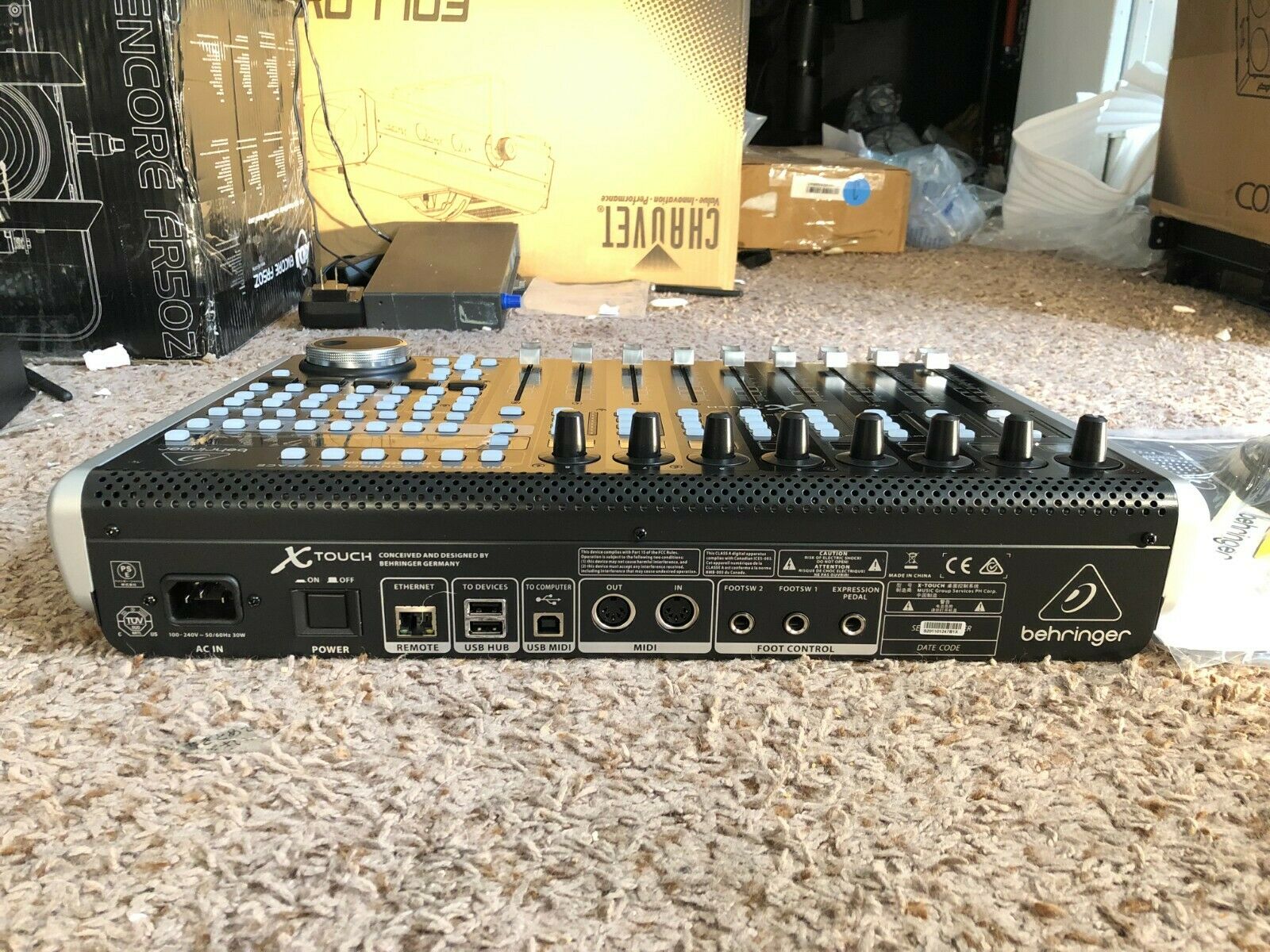 Behringer X-TOUCH Universal DAW Control Surface logic ableton pro tools mackie - Fresh Stock Dated October 2025