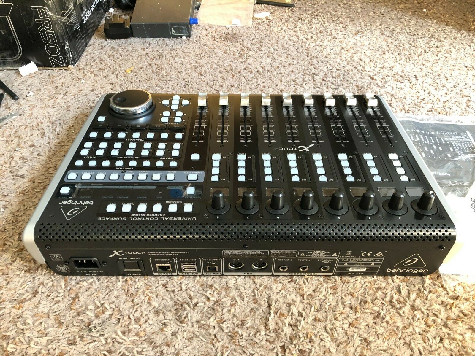 Behringer X-TOUCH Universal DAW Control Surface logic ableton pro tools mackie - Fresh Stock Dated October 2025
