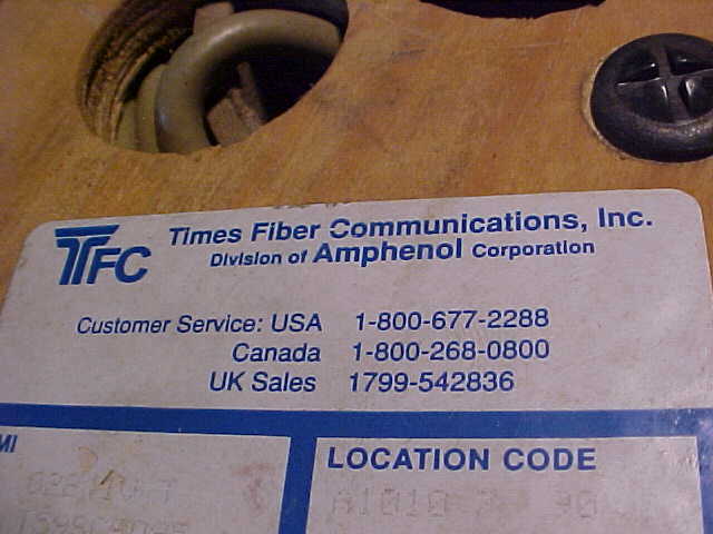 905'  TAN, Times, RG-59 QUAD Shield 75 Ohm Coaxial Headend Cable **Cheap** - Fresh Stock Dated October 2025