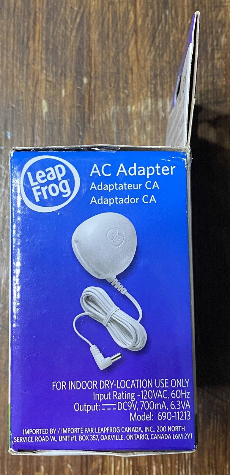 Genuine Leapfrog AC Adapter For Leappad Leapster Explorer and Leapster - Fresh Stock Dated October 2025