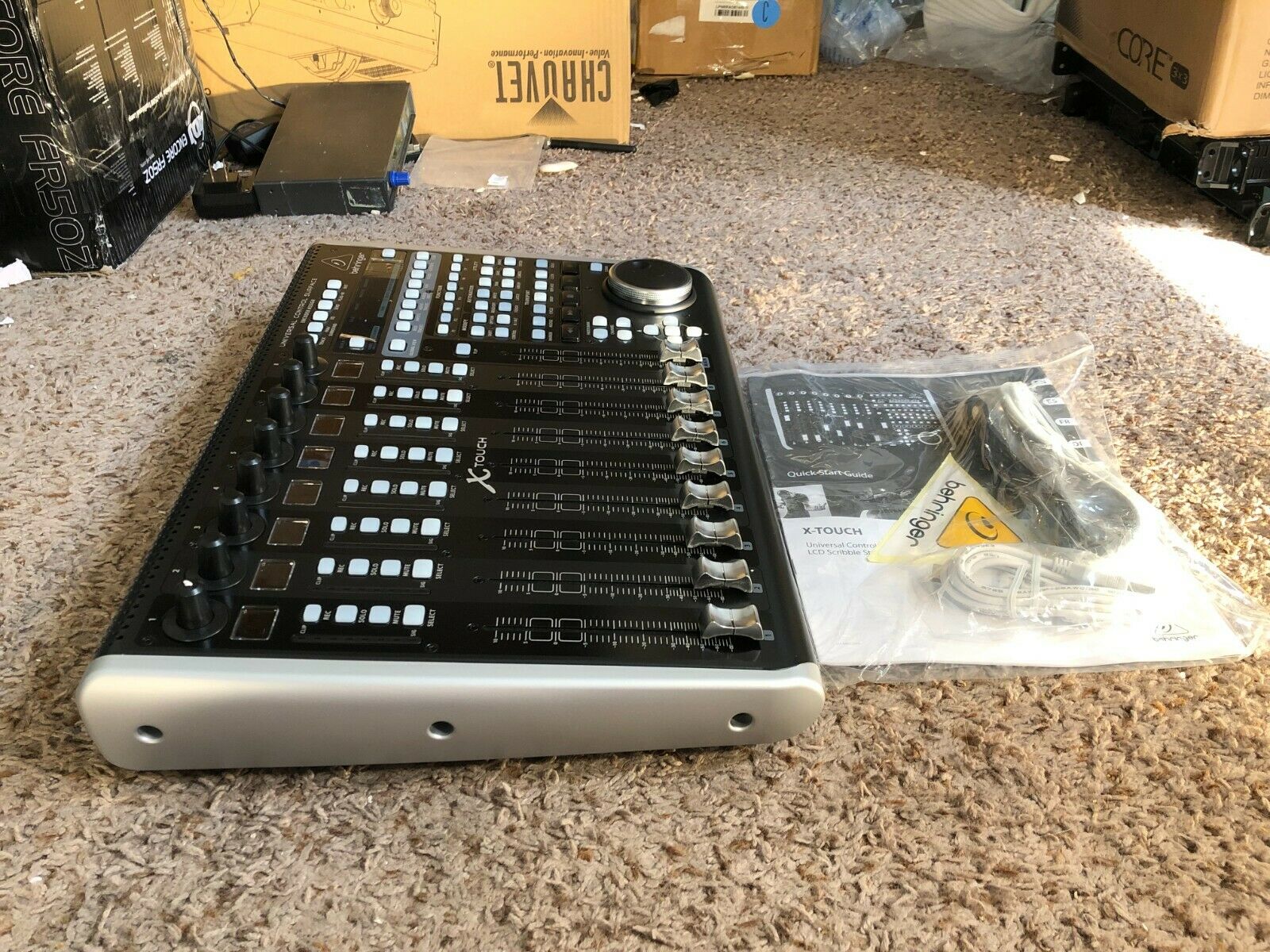 Behringer X-TOUCH Universal DAW Control Surface logic ableton pro tools mackie - Fresh Stock Dated October 2025
