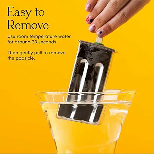 Stainless Steel Popsicle Molds BPA Free – Eco Friendly, Rust-Resistant Popsicle - Fresh Stock Dated October 2025