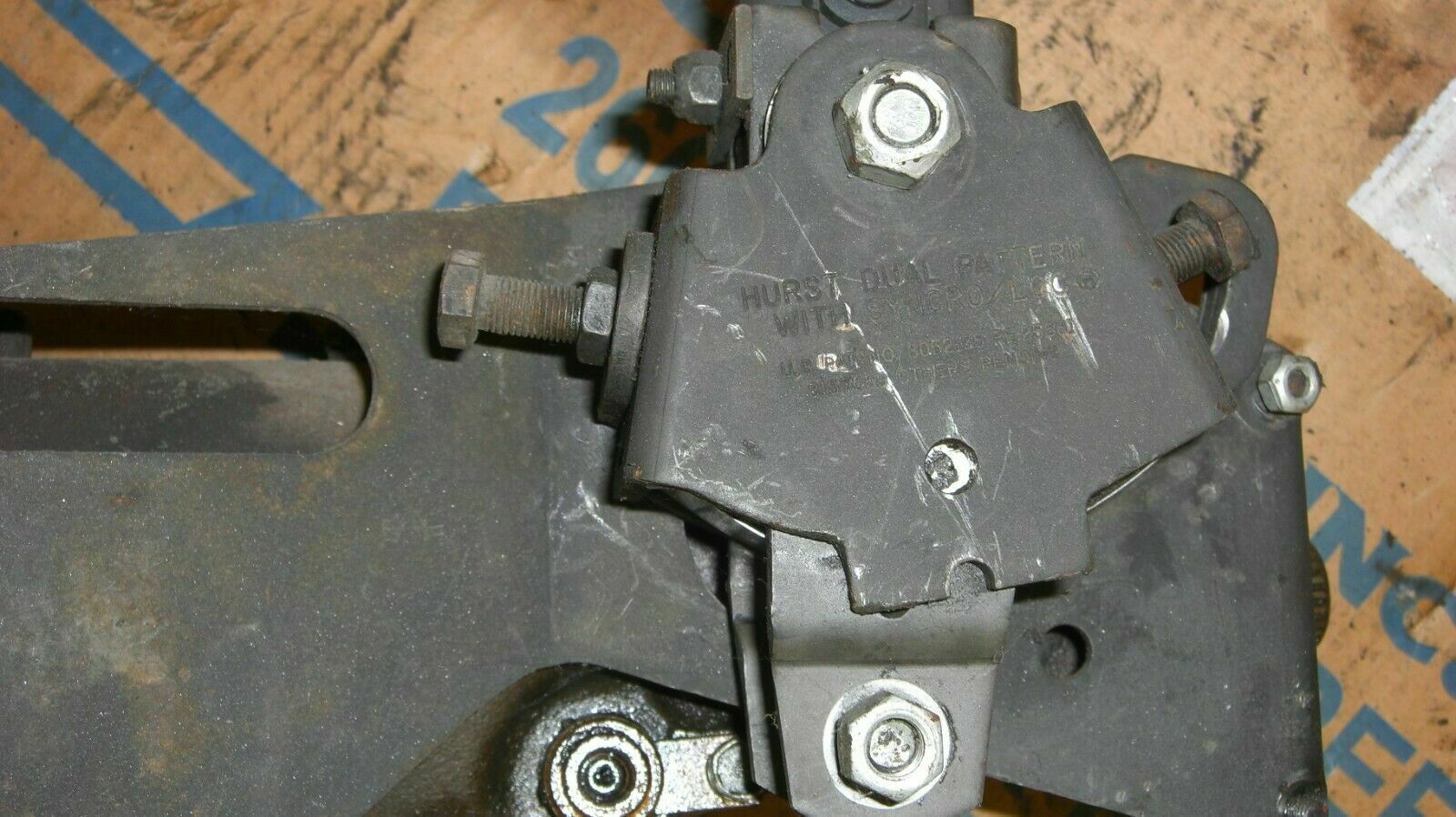 1966 Saginaw GM 3 Speed Transmission w/ Hurst Synchro Loc 3858986 - Fresh Stock Dated October 2025