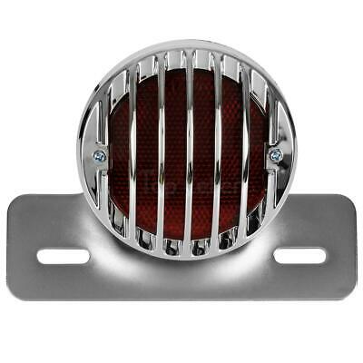 Rear Red Tail Brake Light License Plate w/Bracket - Fresh Stock Dated October 2025