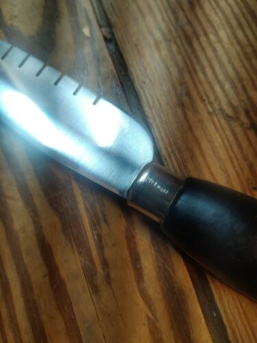 VINTAGE 1930 GENEVA CUTLERY LINDSAY BREAD KNIFE W SWASTIKA LOGO USA RARE - Fresh Stock Dated October 2025
