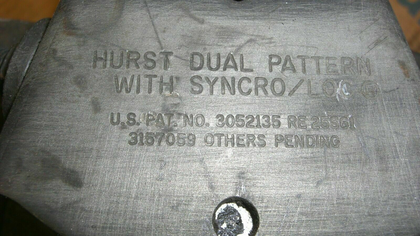 1966 Saginaw GM 3 Speed Transmission w/ Hurst Synchro Loc 3858986 - Fresh Stock Dated October 2025