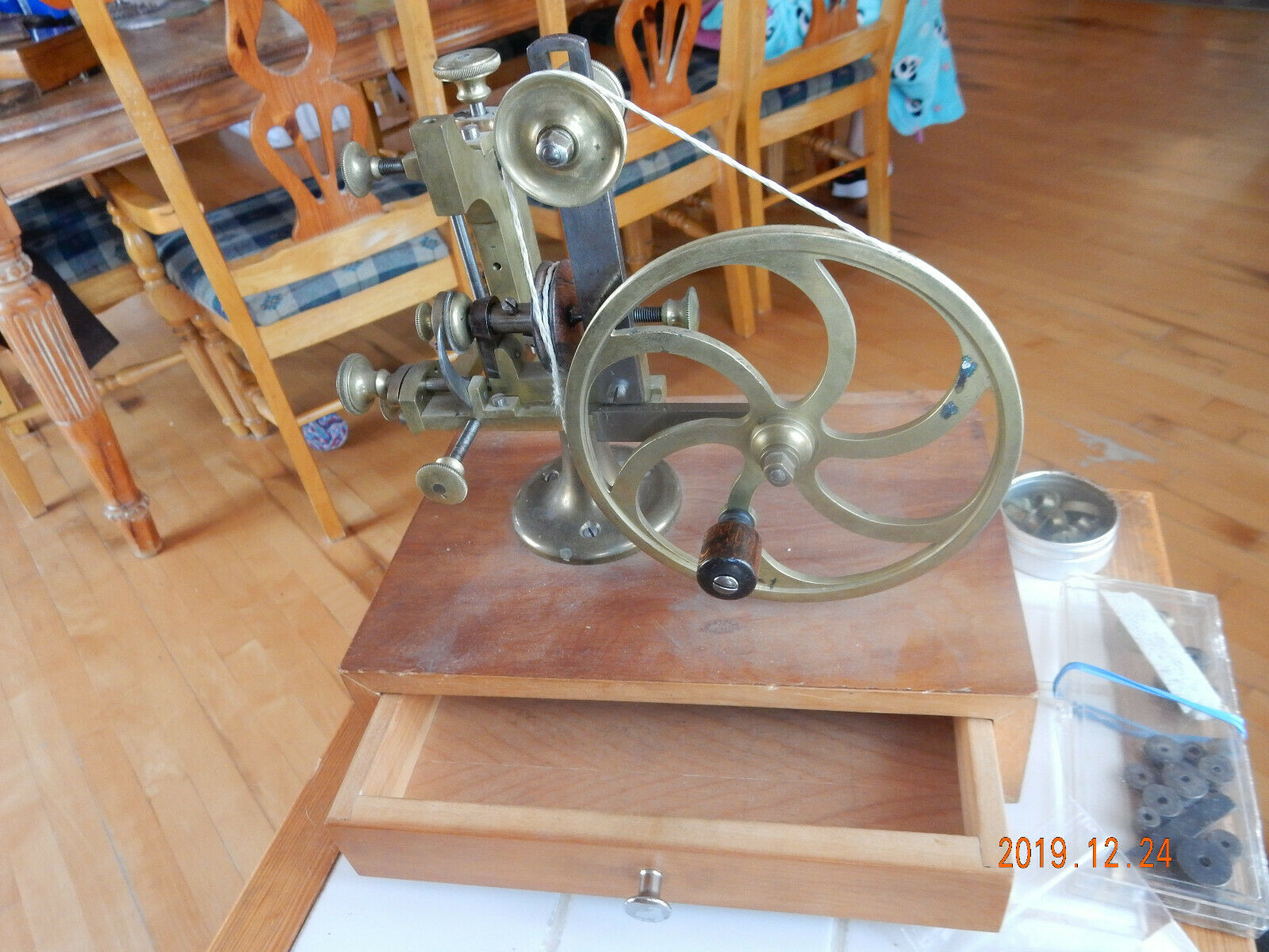 Rare Vintage Carpano Brass Rounding Machine !!!! - Fresh Stock Dated October 2025
