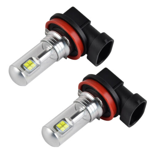 4x H11 LED Headlight Bulbs For Kawasaki ZX14R 2012-2015 2016 2017 2018 Ninja - Fresh Stock Dated October 2025
