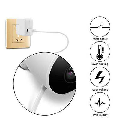 Brada 2Pack 25ft Micro USB Power Cord,Micro USB to USB Charging Cable,DC Power - Fresh Stock Dated October 2025