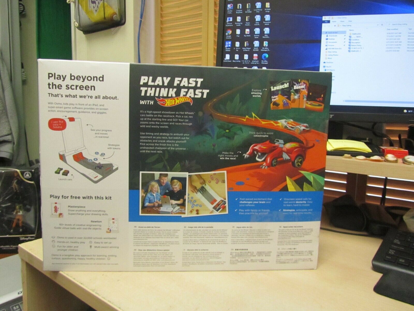 Osmo Hot Wheels Mindracers Game Kit for Ipad Base Included Brand 90100006 NIOB - Fresh Stock Dated October 2025