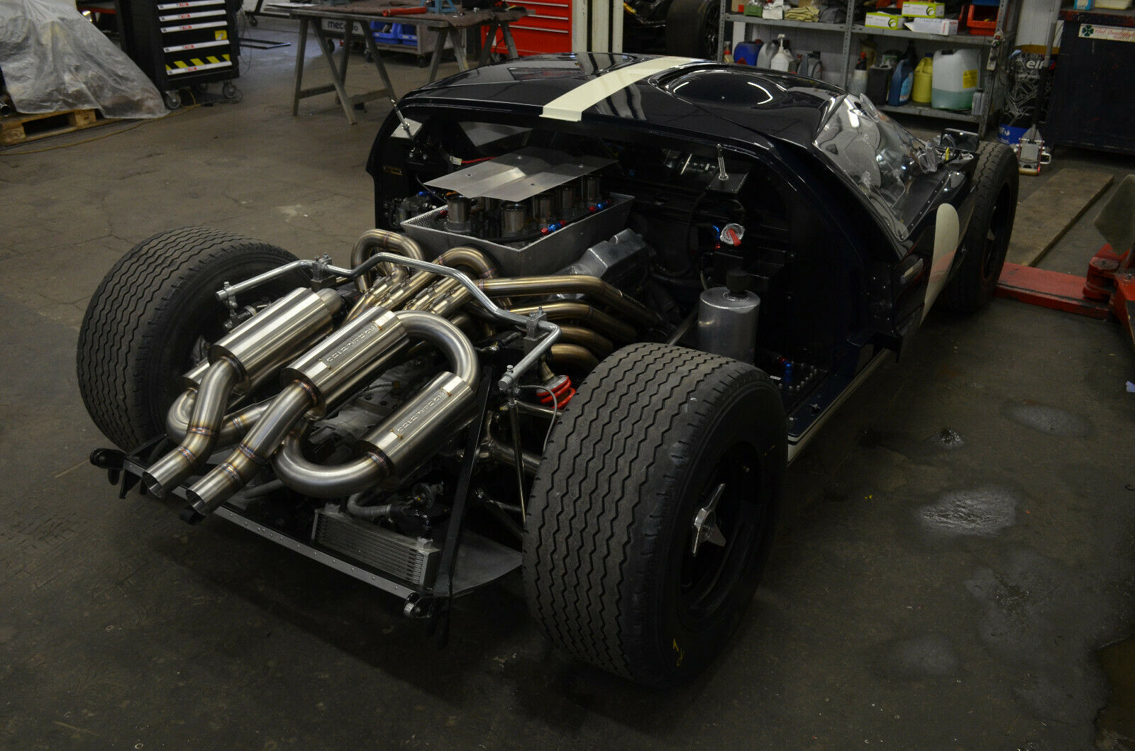 Celeritech Stainless Steel Headers and Exhaust for Ford GT40 - Fresh Stock Dated October 2025