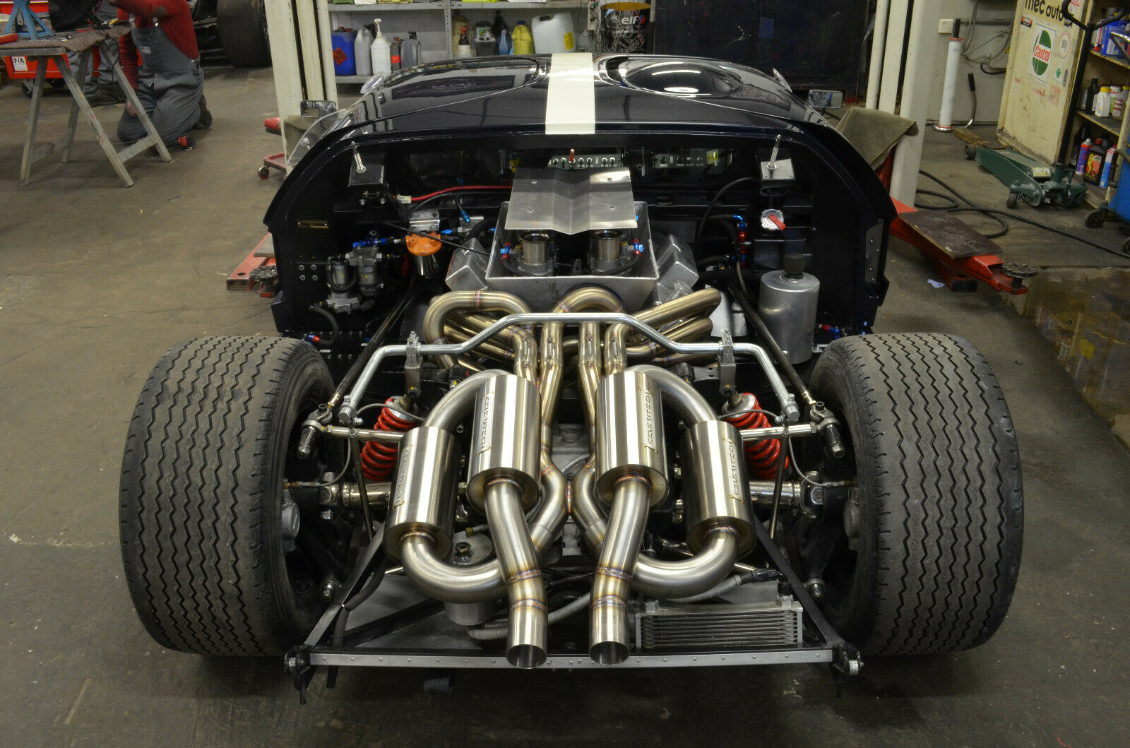 Celeritech Stainless Steel Headers and Exhaust for Ford GT40 - Fresh Stock Dated October 2025