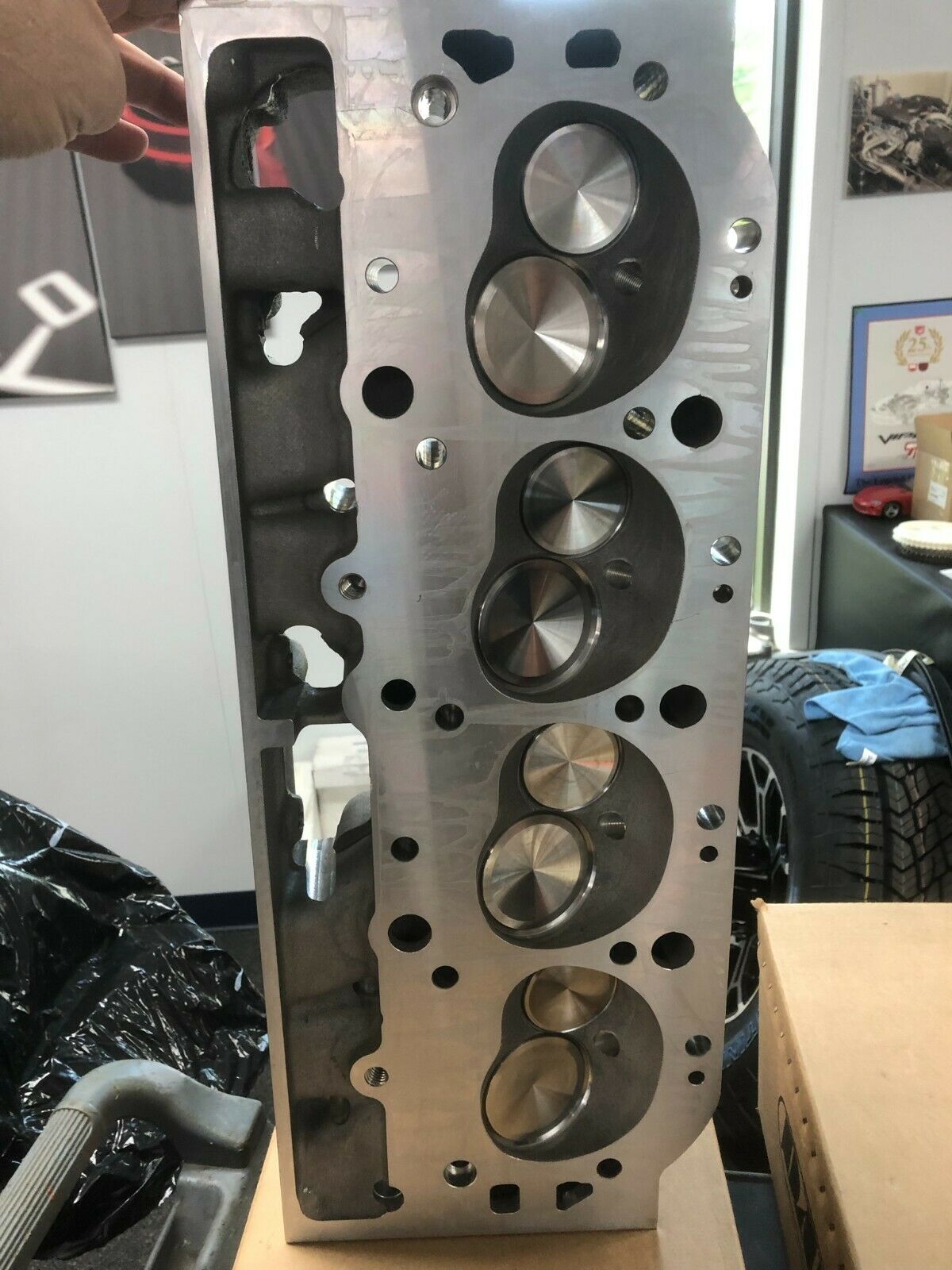 DART ALUMINUM CYLINDER HEADS BBC NEW 310CC ASSEMBLED - Fresh Stock Dated October 2025