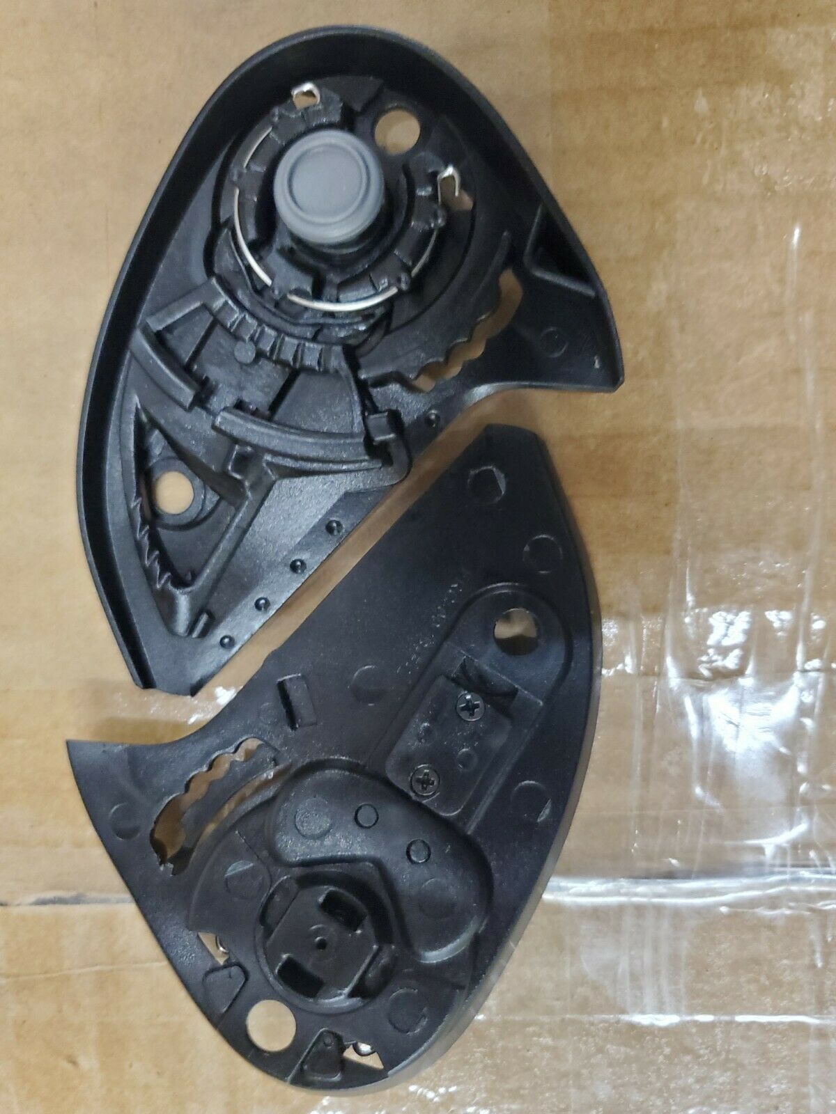 KBC Clear Face Shield Faceshield VR-2 VR-3 Force Helmets With Free Pivot Kit - Fresh Stock Dated October 2025