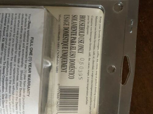 dazey coffee warmer - Fresh Stock Dated October 2025