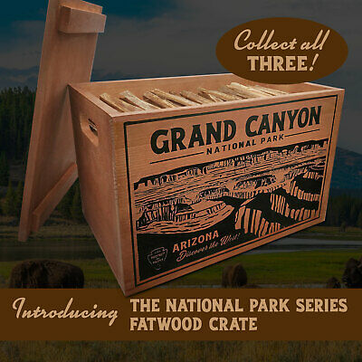 Better Wood Products Protect the Parks Fatwood Firestarter Sticks, Grand Canyon - Fresh Stock Dated October 2025