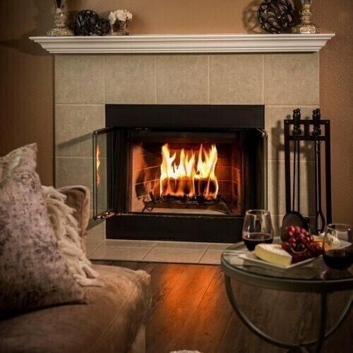 Duraflame Fire Logs 6 Pack - 4.5lb Bright Burning 3 Hour Burn Time Fast Lighting - Fresh Stock Dated October 2025