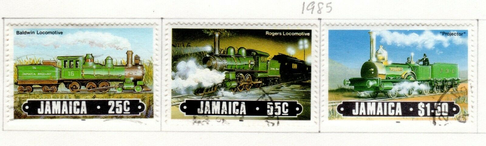 Jamaica Scott 599//688 Mostly Used on 6 Album Pages Issued 1986-1994 - Fresh Stock Dated October 2025