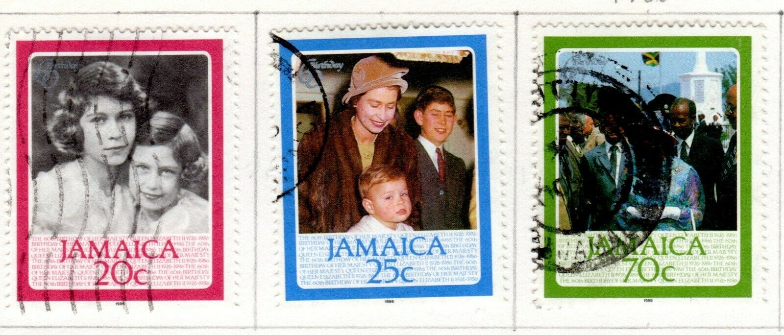 Jamaica Scott 599//688 Mostly Used on 6 Album Pages Issued 1986-1994 - Fresh Stock Dated October 2025
