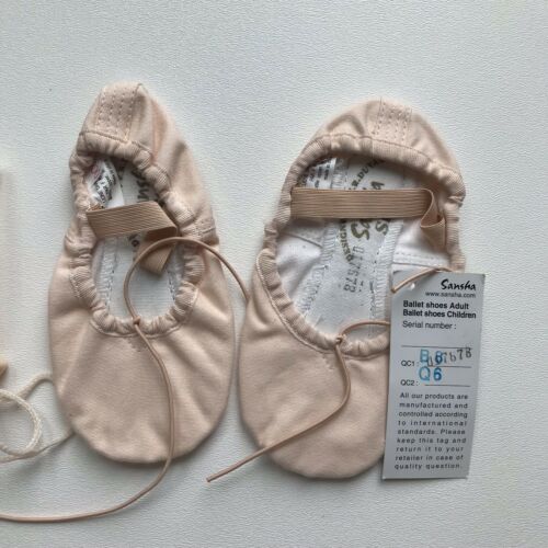 Sansha Star ballet slipper new with tags. Size 8.5 wide - Fresh Stock Dated October 2025