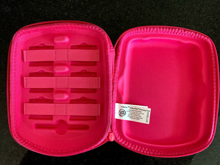 HELLO KITTY LeapFrog Leap Pad 1, 2, or 3 Explorer Carrying Case GREAT CONDITION! - Fresh Stock Dated October 2025
