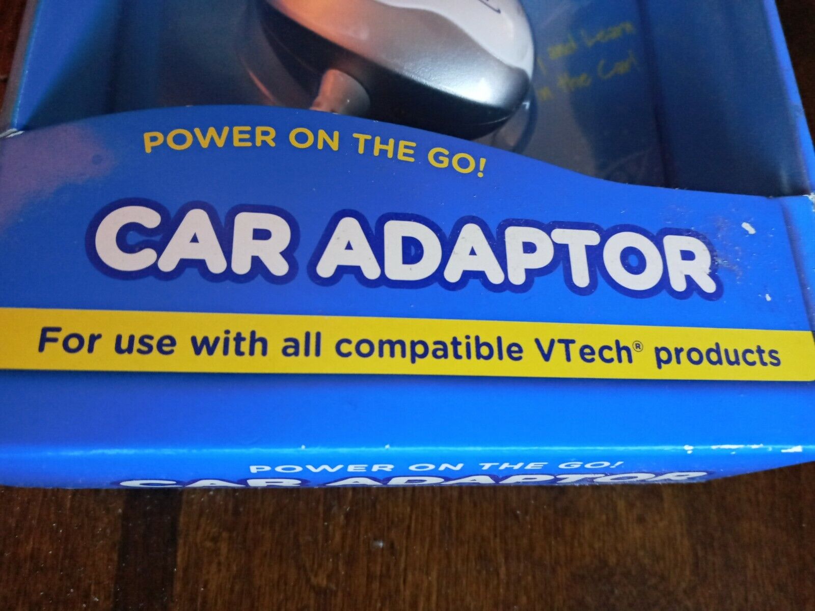 NIB VTech Car Charging Charger Adapter Adaptor -  White NEW - Fresh Stock Dated October 2025