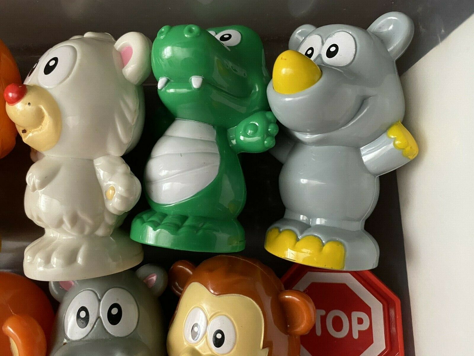LOT of 17pc VTECH SMARTVILLE Zoo Jungle Replacement ANIMALS +StopSign+Lamp Post - Fresh Stock Dated October 2025