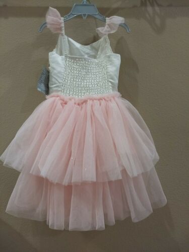 Disney princess Leotard Tutu Dress Ruffle Tuele Sparkly Size 5/6 Dance Costume - Fresh Stock Dated October 2025