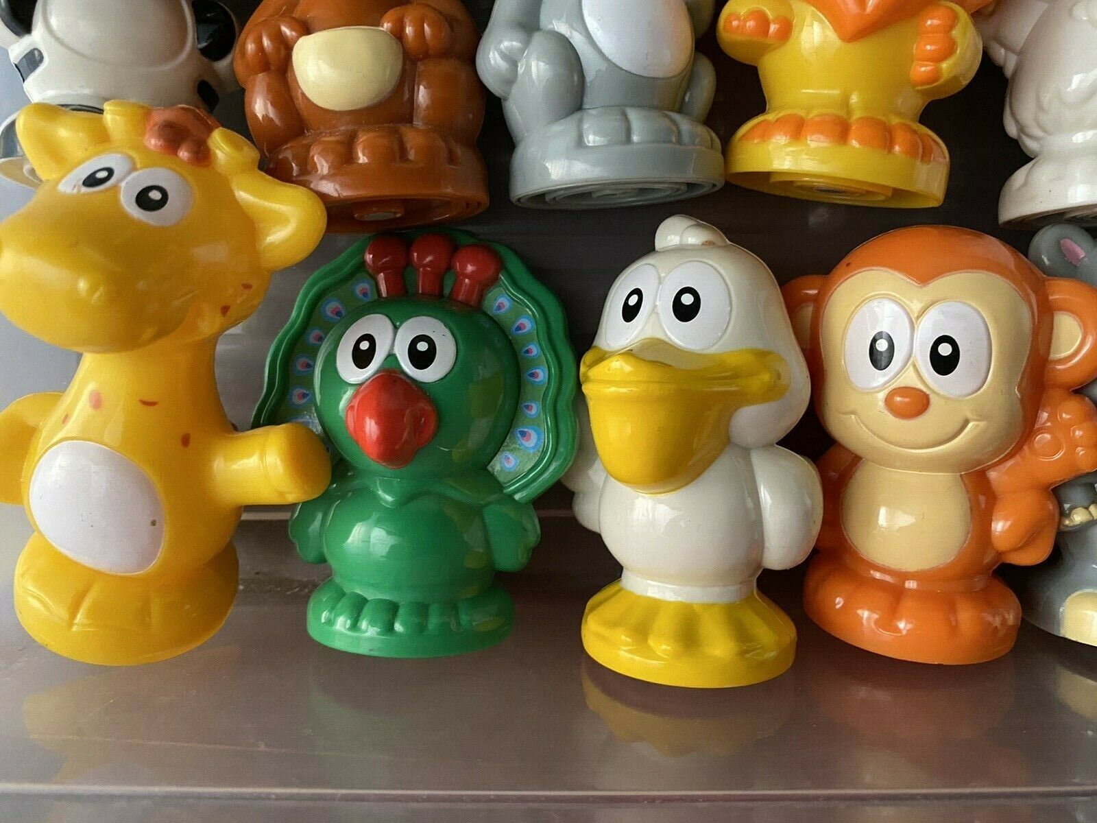 LOT of 17pc VTECH SMARTVILLE Zoo Jungle Replacement ANIMALS +StopSign+Lamp Post - Fresh Stock Dated October 2025