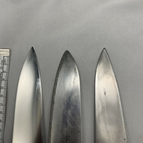 Damaged Lot of three Japanese Chef's Kitchen Knives  From Japan ST431 - Fresh Stock Dated October 2025