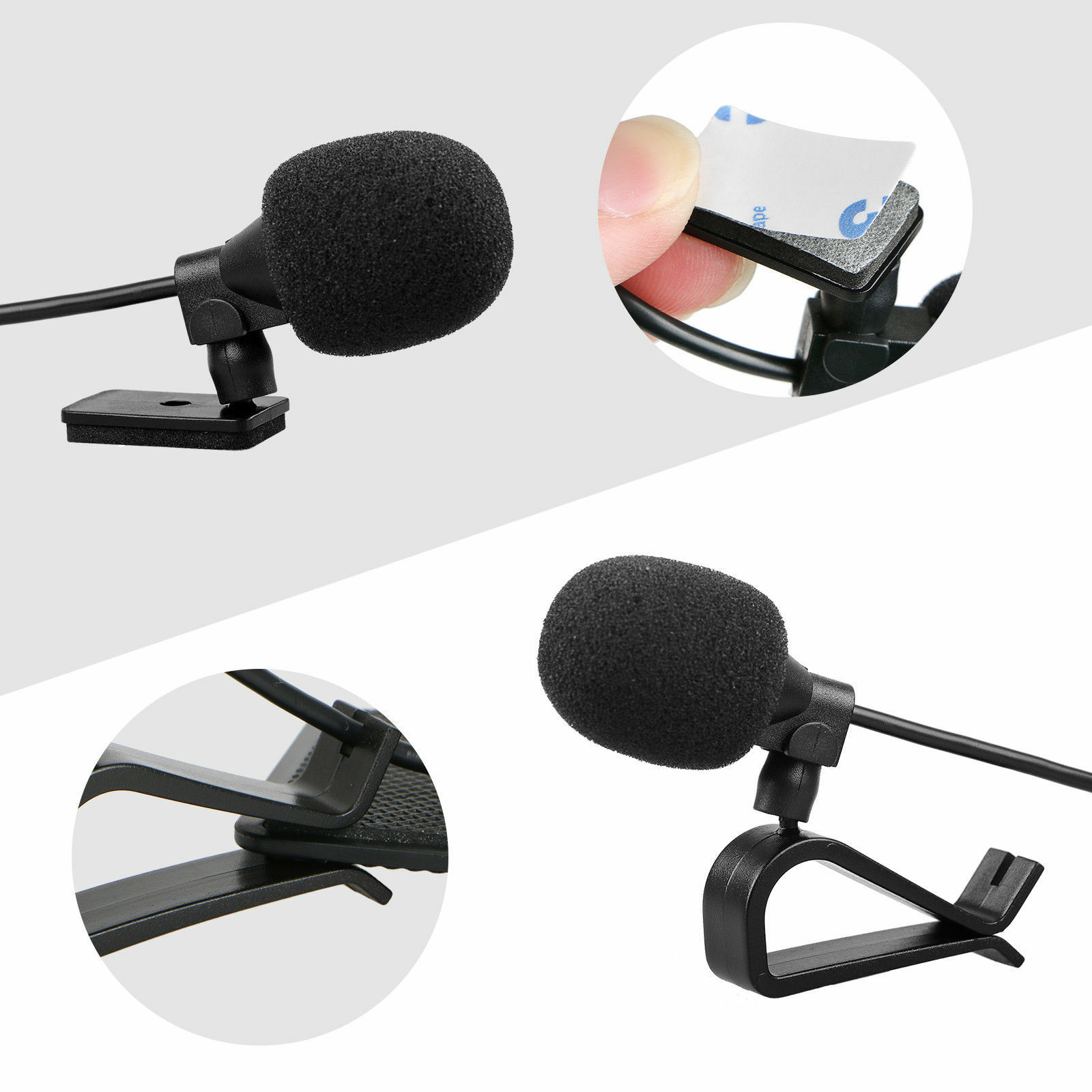 3.5mm  Microphone Car Stereo GPS Bluetooth Enabled Audio DVD External Mic - Fresh Stock Dated October 2025