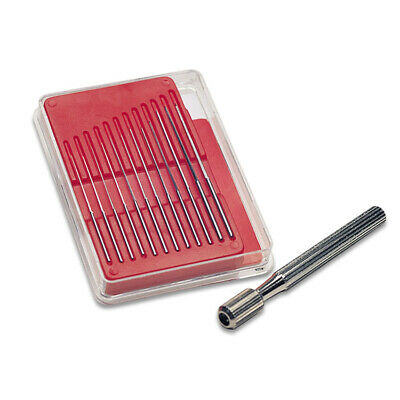 Broach Extra Fine Set 12 Reamer Align Holes Jewelllers & Watchmakers Tool - Fresh Stock Dated October 2025