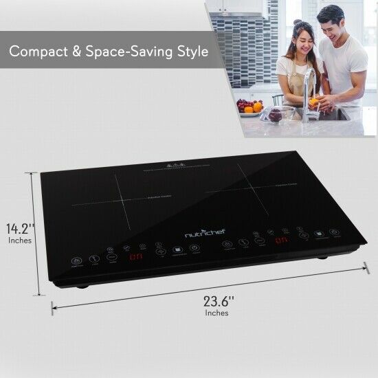 PKSTIND48 Induction Cooktop Digital Countertop Burner w/ Adjustable Temp Control - Fresh Stock Dated October 2025