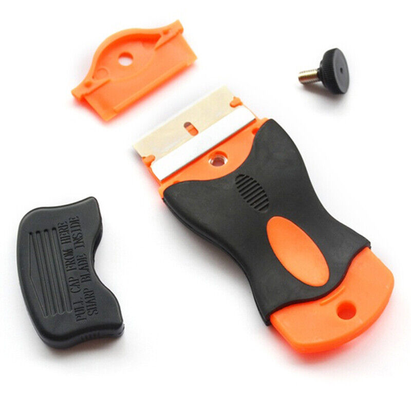 Plastic Car Sticker Remover Edge Blade Razor Scraper Set Window Spatula To^WH - Fresh Stock Dated October 2025
