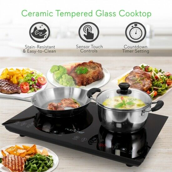 PKSTIND48 Induction Cooktop Digital Countertop Burner w/ Adjustable Temp Control - Fresh Stock Dated October 2025