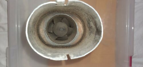 Sparky Oval Clamp On Spark Arrestor Vgc. Fits 2 stroke 250cc dirt bike/atvs - Fresh Stock Dated October 2025