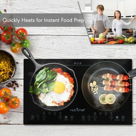 PKSTIND48 Induction Cooktop Digital Countertop Burner w/ Adjustable Temp Control - Fresh Stock Dated October 2025