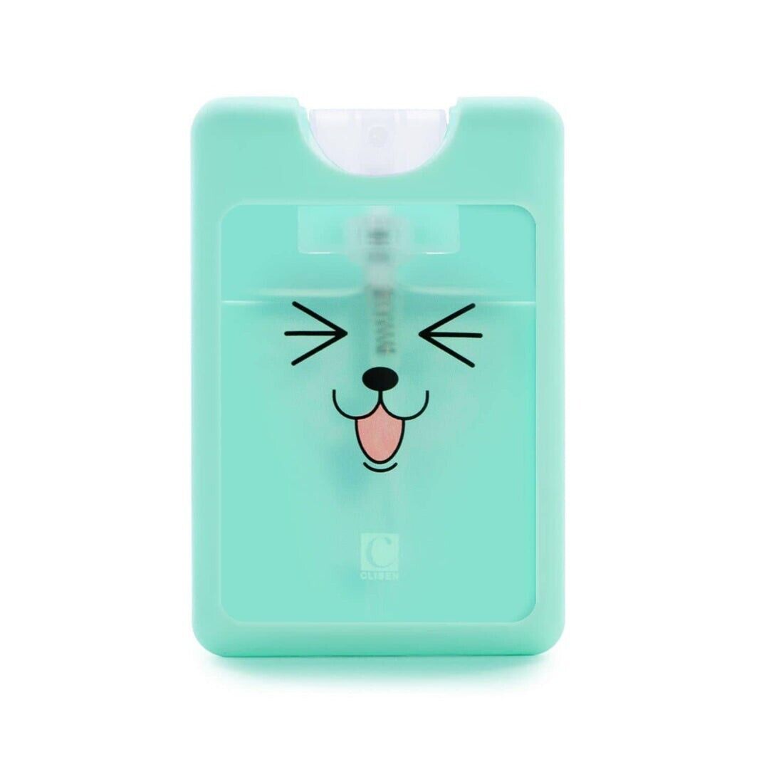 Clisen Pocket Mini Credit Card Style Hand Sanitizer Spray (Pack of 5) 5 pcs - Fresh Stock Dated October 2025