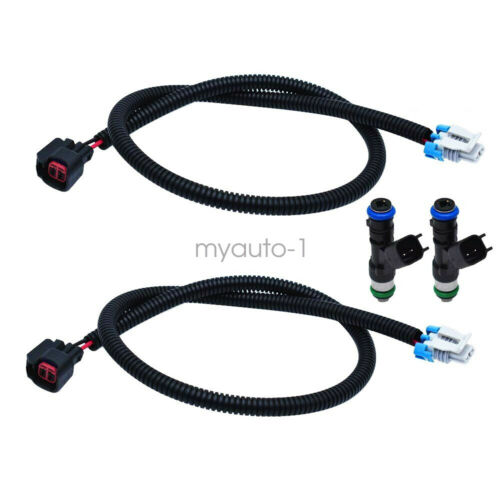 New 2x Pair Fuel Injector Harness Set For Polaris Ranger XP Ranger Crew RZR 800 - Fresh Stock Dated October 2025