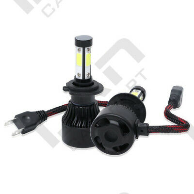 For Honda CBR 600rr 1000rr 2003-2017 - 4Side H7 LED Headlight Bulbs 6000K White - Fresh Stock Dated October 2025