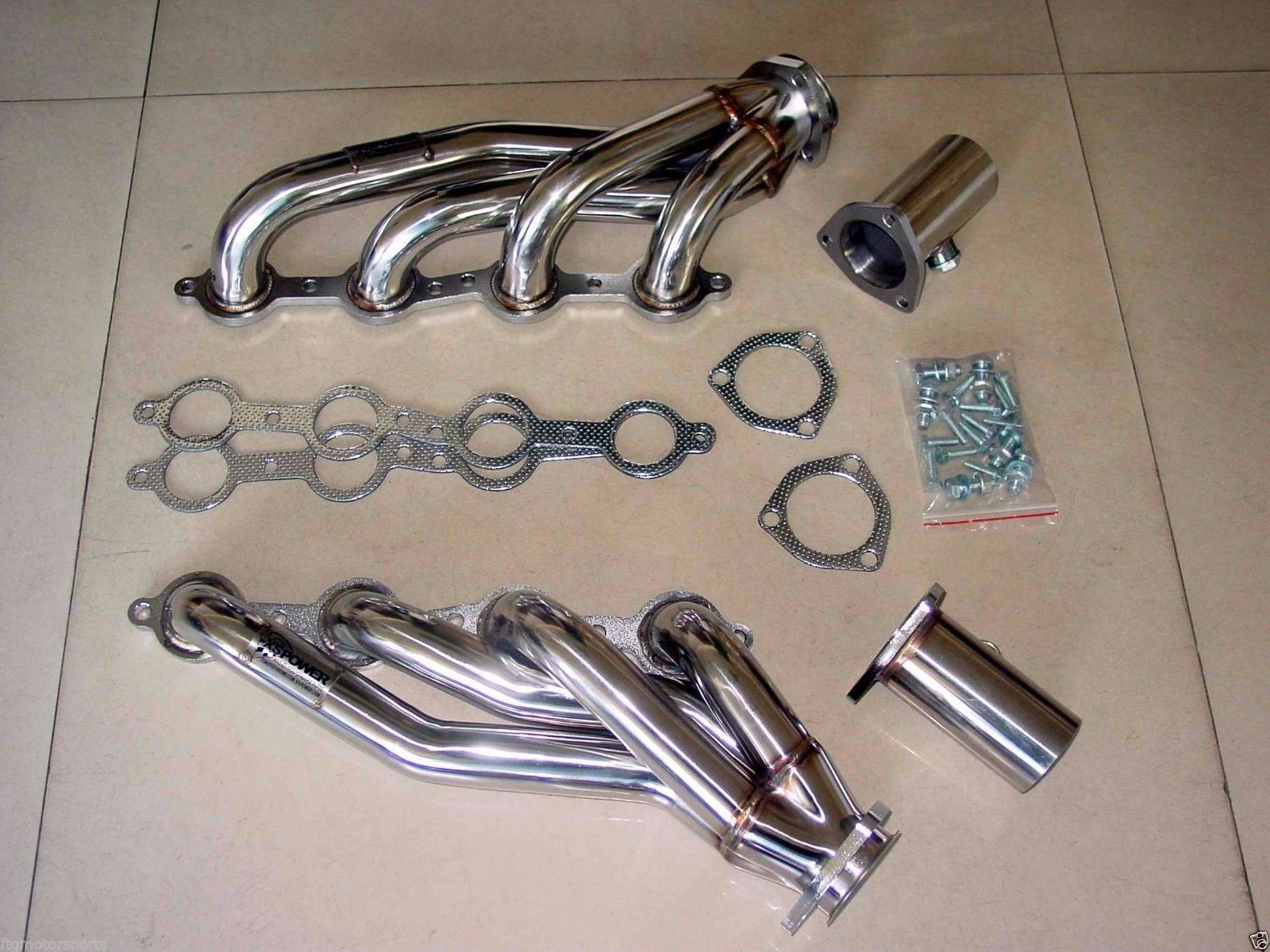 Stainless Caprice LS1 LS6 LSX Stainless Shorty Chevrolet Engine Swap Header LS - Fresh Stock Dated October 2025
