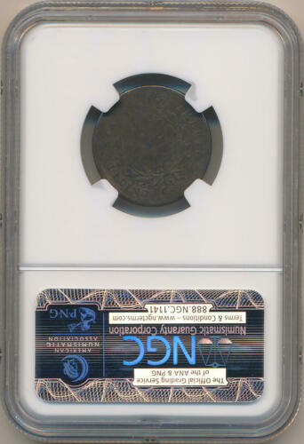 1797 1/1 Plain Edge Half Cent. C-1. NGC Fine Details - Fresh Stock Dated October 2025