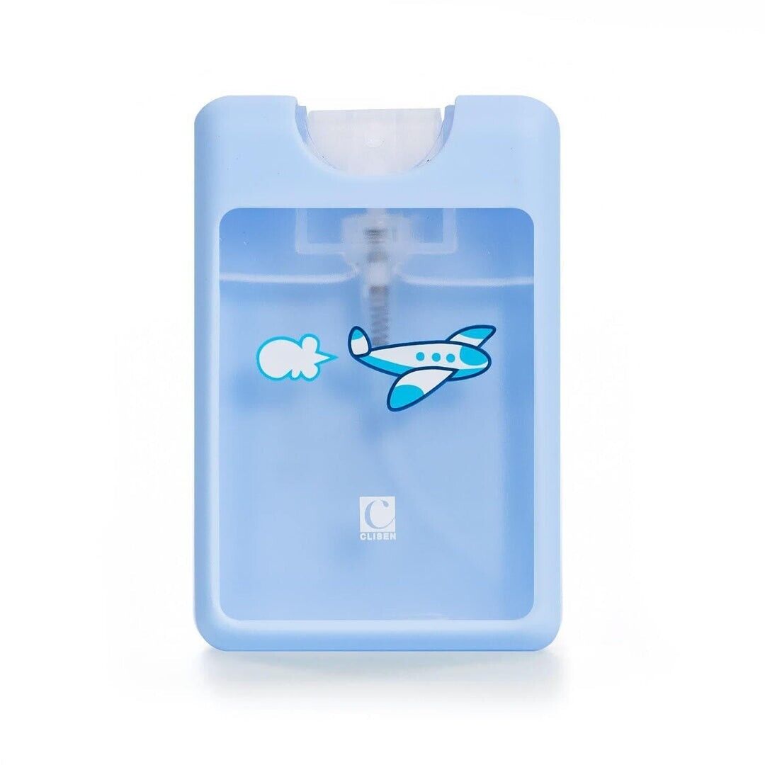 Clisen Pocket Mini Credit Card Style Hand Sanitizer Spray (Pack of 5) 5 pcs - Fresh Stock Dated October 2025