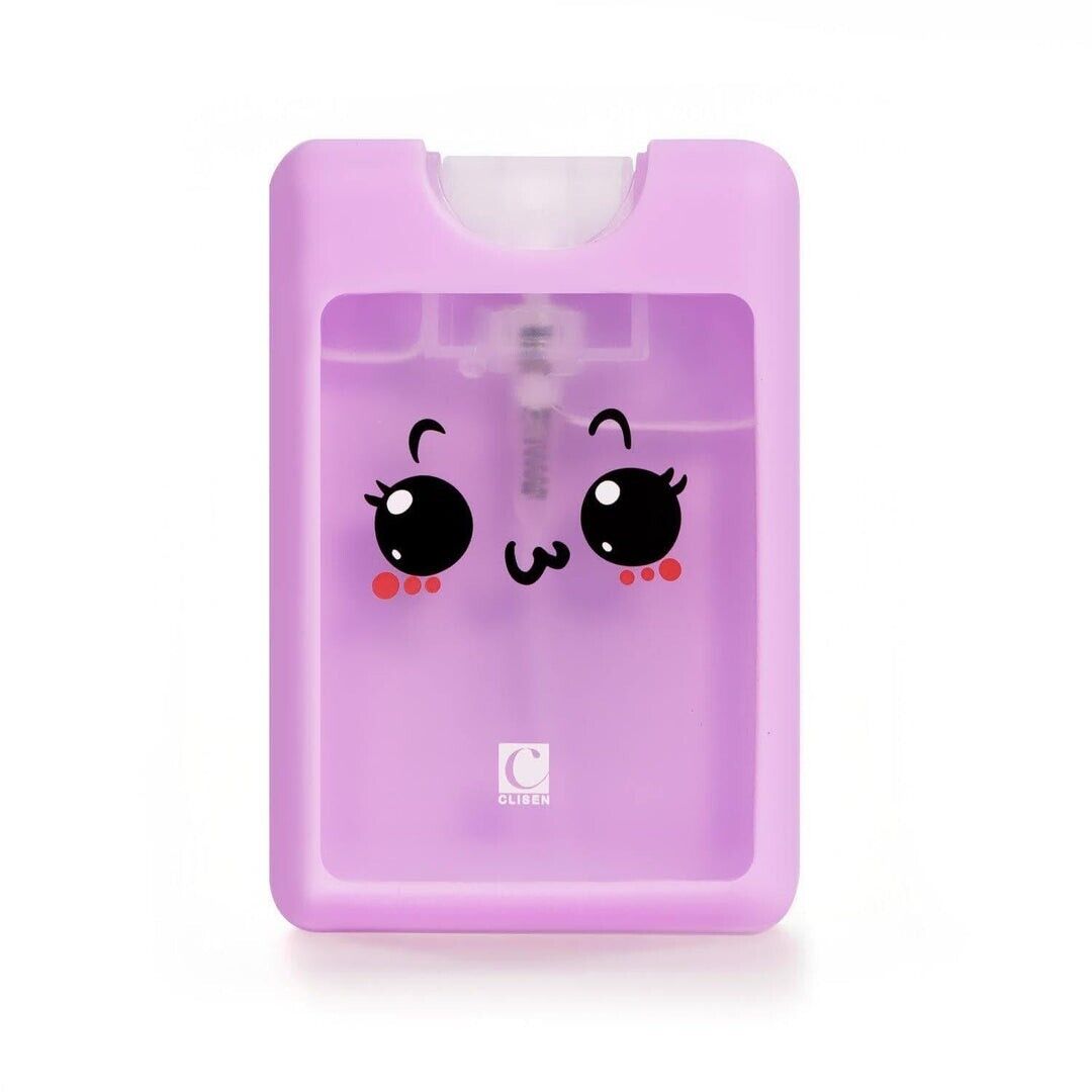 Clisen Pocket Mini Credit Card Style Hand Sanitizer Spray (Pack of 5) 5 pcs - Fresh Stock Dated October 2025