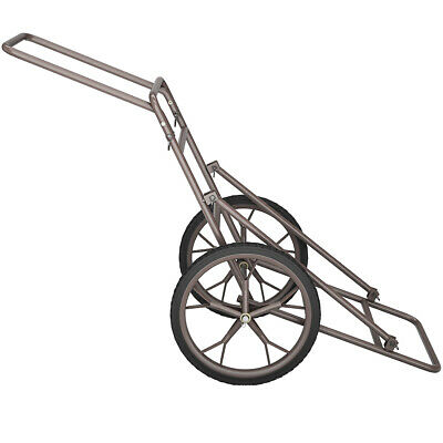 Huge Capacity Deer Cart Foldable 500lbs Hauler Gear Dolly Cart Hunting Practical - Fresh Stock Dated October 2025