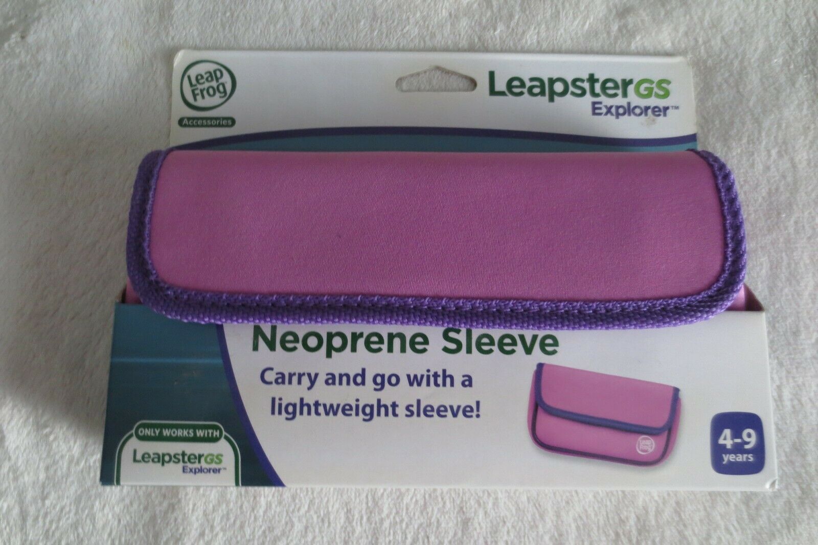 Leap Frog Leapadster Gs Explorer Neoprene Sleeve Carry & Go New - Fresh Stock Dated October 2025