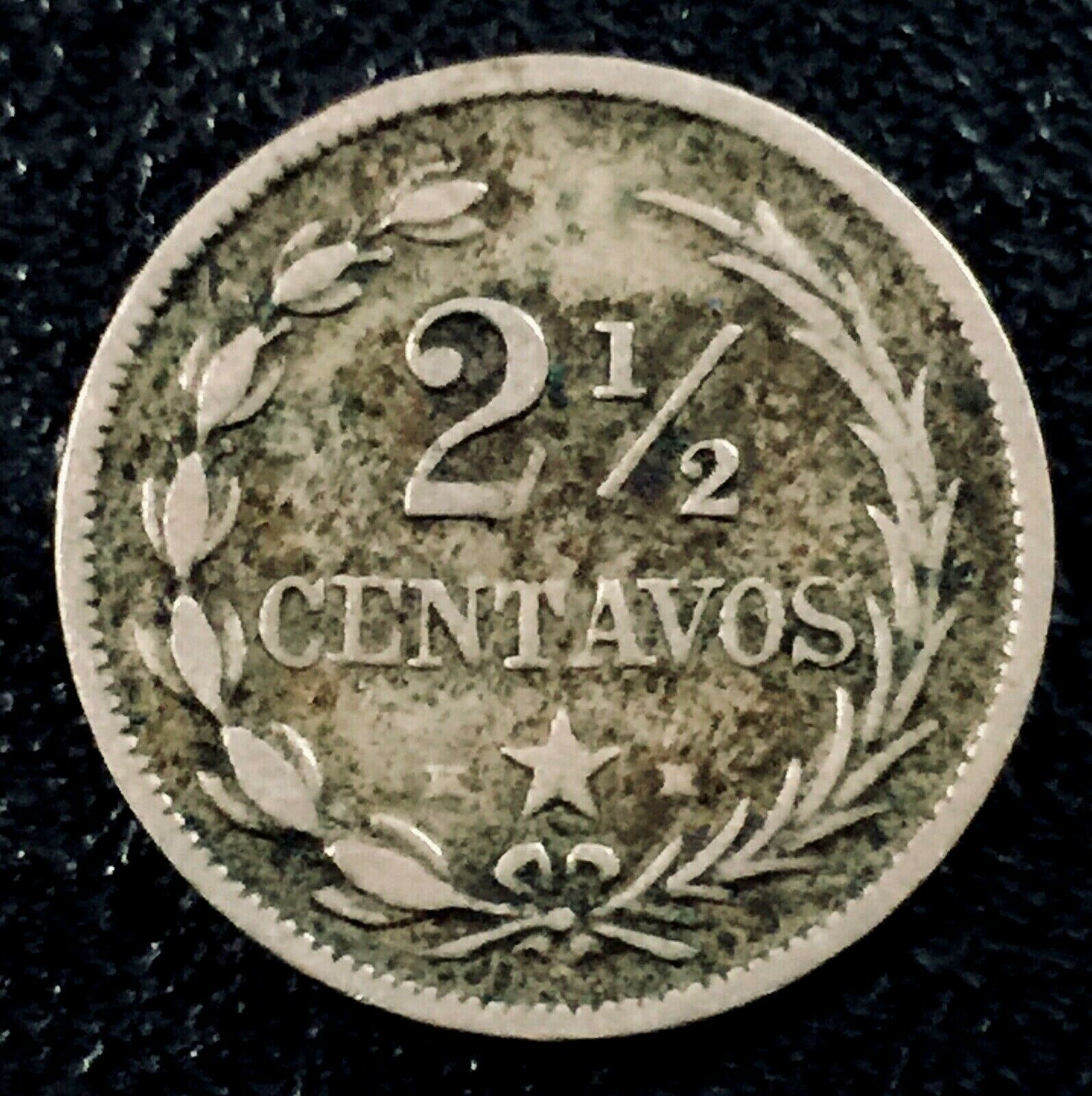 DOMINICAN REPUBLIC 1888H 2 1/2 Centavos VF - Fresh Stock Dated October 2025